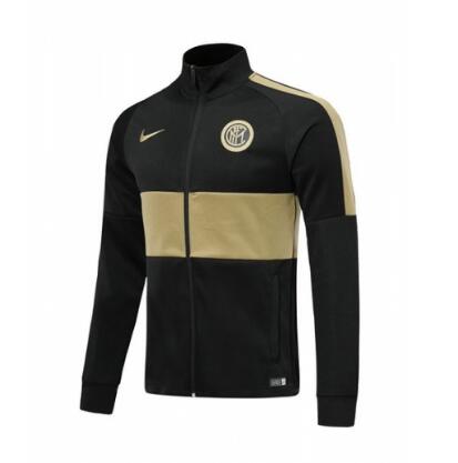 Chaqueta de entrenamiento Inter Milan 2019-2020 negro-dorado